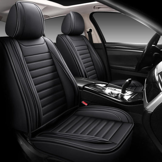 Car Seat Covers,Car Seat Protector Waterproof,Seat Covers Front, Car Seat Protectors,Automotive Seat Covers Fit for Most Cars Black