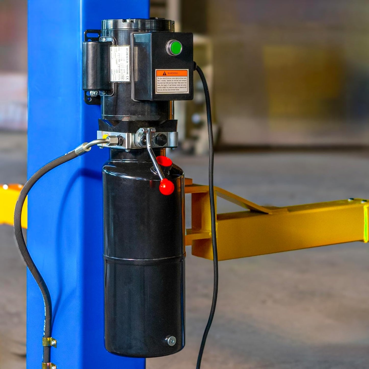 A++9,000 LB Over Head L2910 110V 2 Post Lift Car Auto Truck Hoist Inquiry SHP 110V