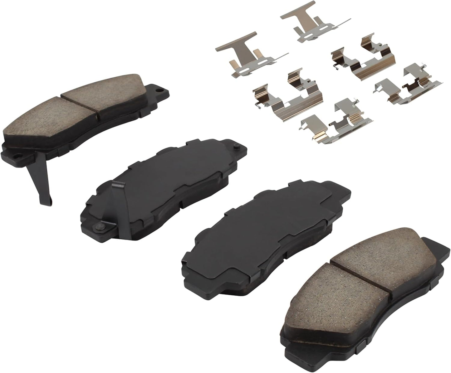 Premium Ceramic Front Brake Pads (1001-0503C) Compatible with 1991-2002 Acura/Honda/Isuzu (Accord/CL/CR-V/Integra/Legend/Oasis/Odyssey/Prelude/RL/TL/Vigor)