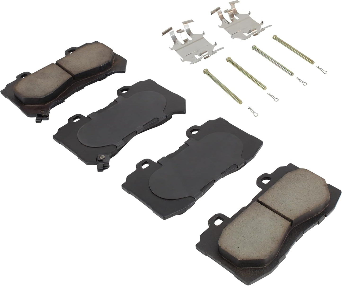 Premium Ceramic Front Brake Pads (1001-1802C) Compatible with Chevrolet Colorado 2015-2020, GMC Canyon 2015-2020