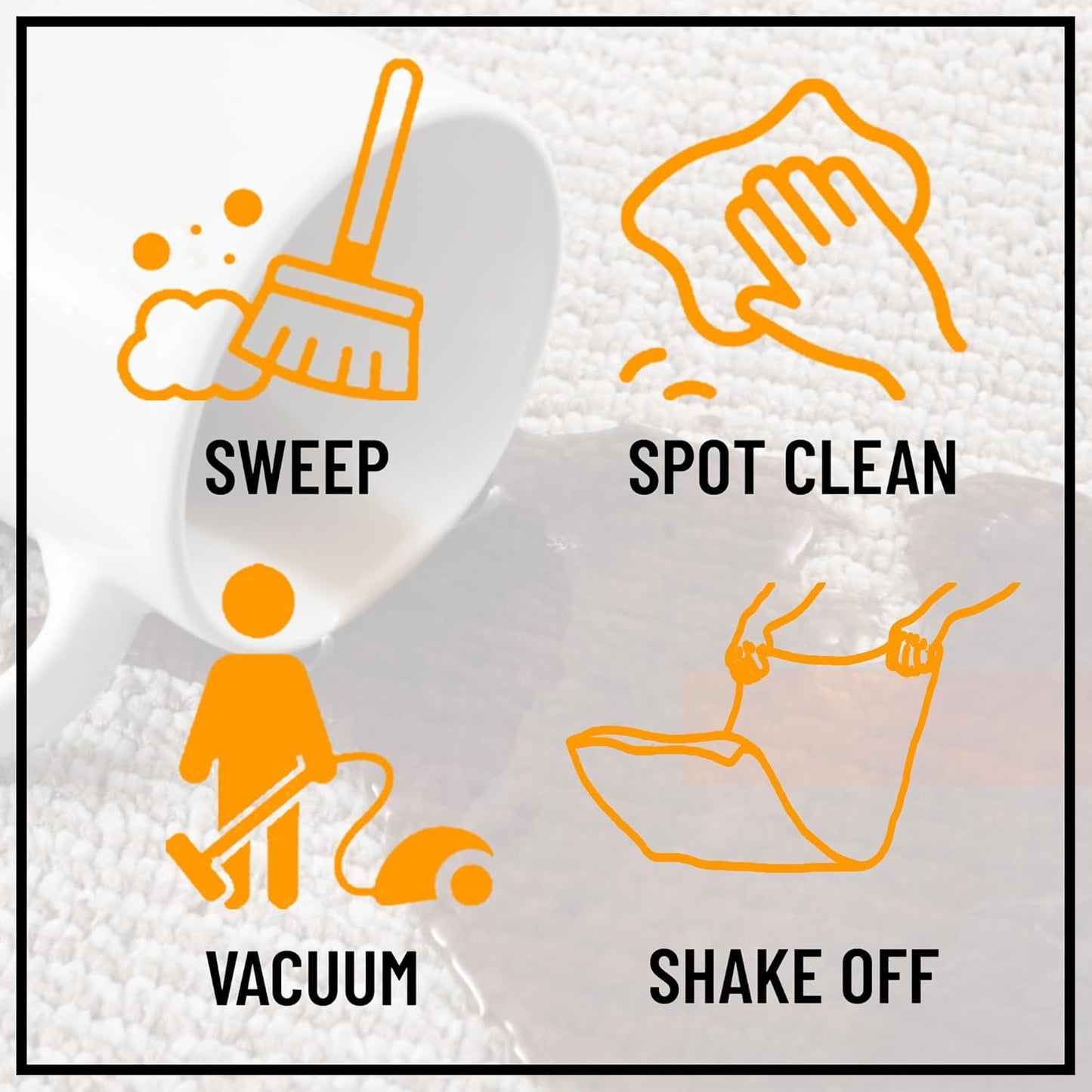 Ottomanson Hallway Runner Rug 1'10" x 12' Non Slip Solid Area Rugs Easy to Clean Laundry Rug Runner Durable & Pet Friendly Floor Carpet Runners for Hallways Entryway Living Room Kitchen, Red