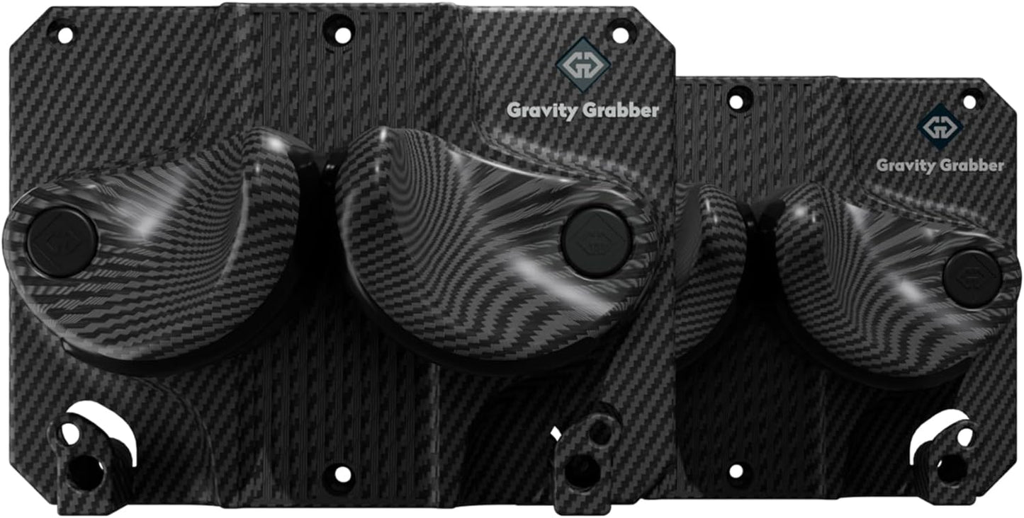 Ultimate Ski & Snowboard Wall Rack | Secure, Non-Slip Storage | Fits Any Ski/Board | Garage Organization | Ski Storage Rack | Snowboard Storage Rack | Winter Gear Organizer | 2 Pck