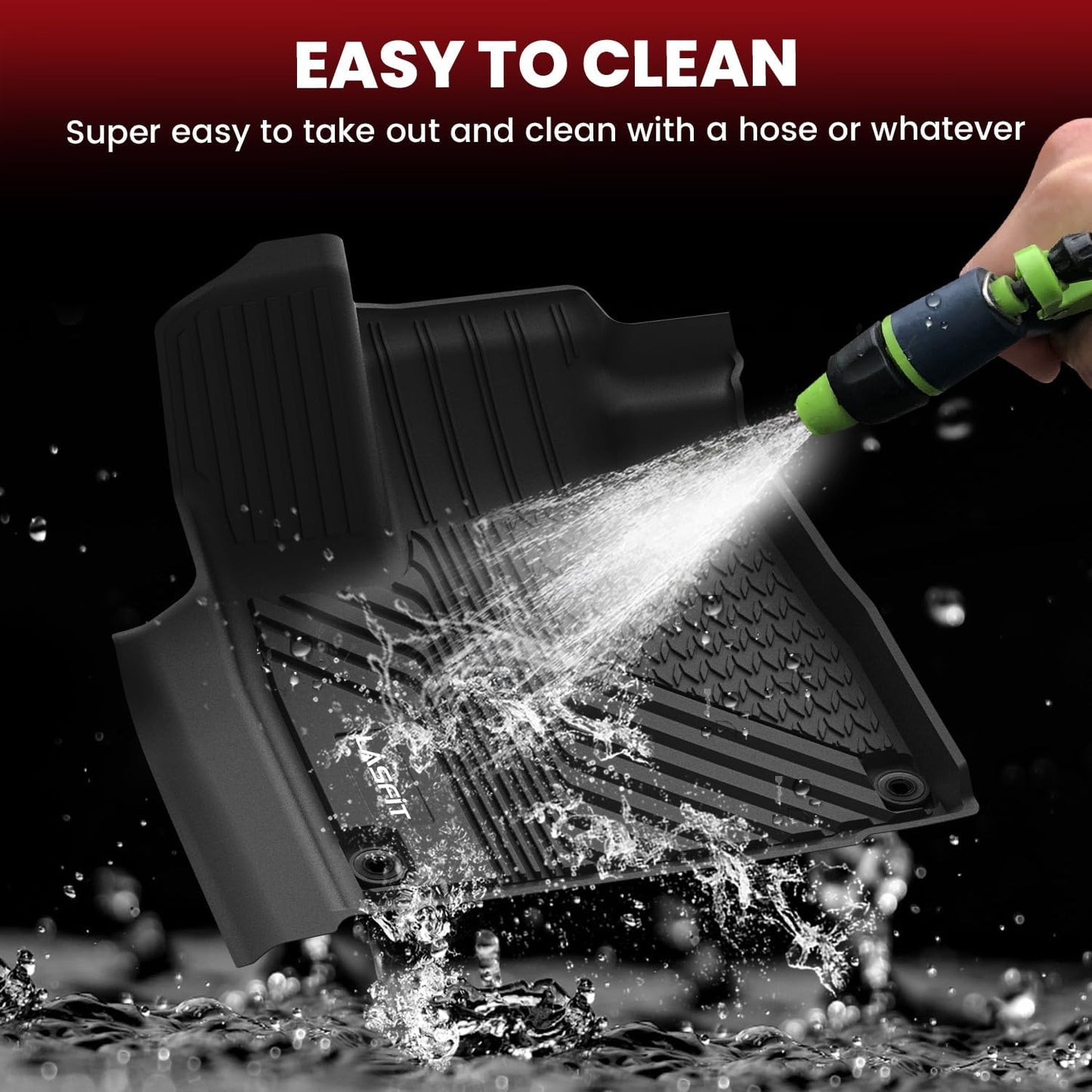 LASFIT Floor Mats & Trunk Mat & Backrest Mats for Acura Mdx 2022-2026 Cargo Mat All Weather TPE Mats Custom Fit Floor Liner for Mdx 1st & 2nd & 3rd Row Car Mats & Cargo Liner, Black, Easy to Clean