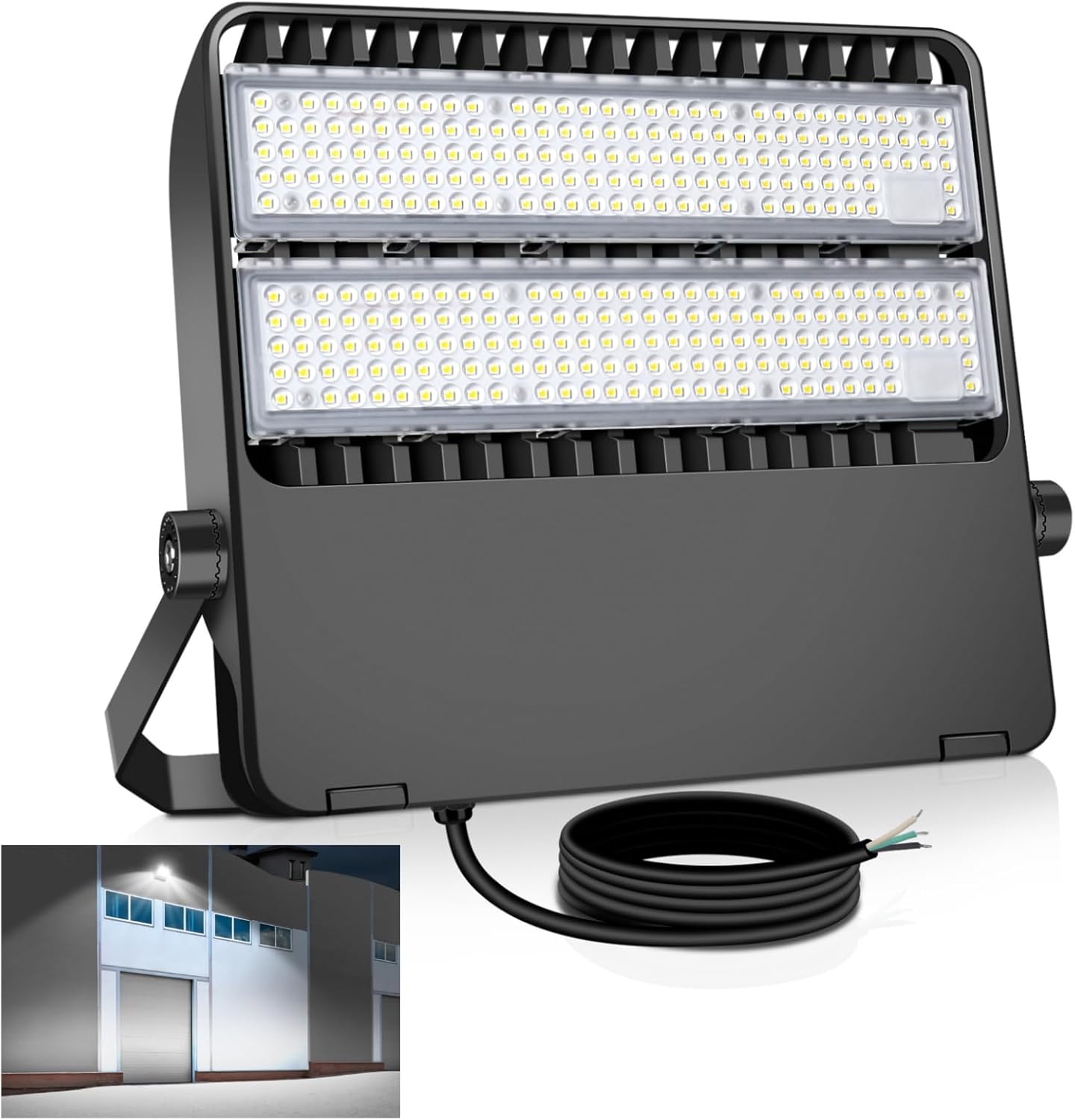LED Stadium Lights, Extremely Bright 36000 Lumen Outdoor Stadium Flood Light, IP65 Waterproof 240W Commercial Exterior Arena Lighting with 5000K Wide Angle and Heavy Duty
