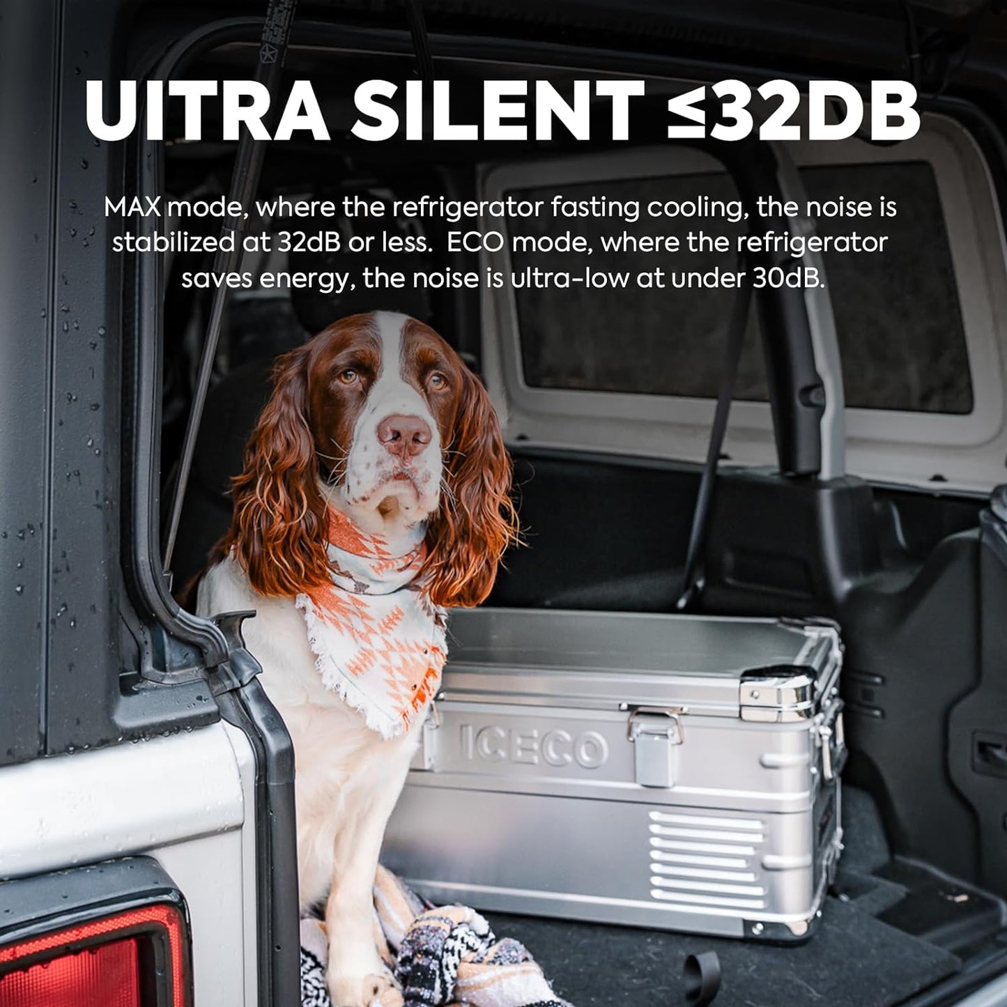 ICECO APL20 12 Volt Car Refrigerator, 21 Qts Light Duty Aluminum 12V Portable Fridge Freezer, Electric Cooler with SECOP Nano Compressor, -4℉~68℉, 12/24V DC, 100-240V AC for RV, Truck, Camping