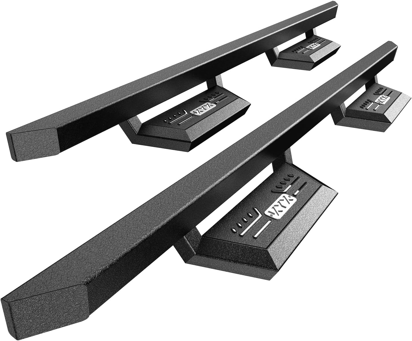 KYX Running Boards for 2009-2018 Ram 1500/2010-2025 Ram 2500 3500 Crew Cab & 2019-2024 1500 Classic Side Steps Nerf Bars Truck Step Rails 6 inches
