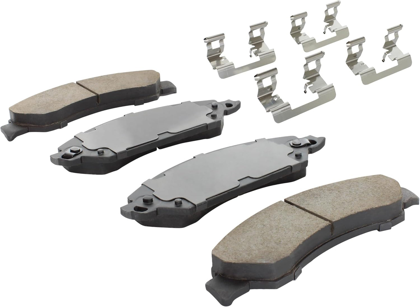 Premium Ceramic Front Brake Pads (1001-1092C) Compatible with 2005-2010 Cadillac/Chevrolet/GMC (Avalanche/Escalade/Escalade ESV/Escalade EXT/Sierra/Sierra 1500/Silverado 1500 & More)