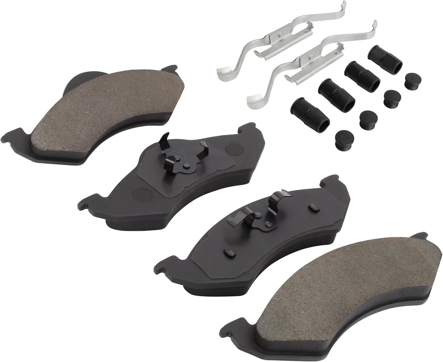 Premium Ceramic Front Brake Pads (1001-0820C) Compatible with Dodge Dakota 2000-2002, Dodge Durango 2000-2002
