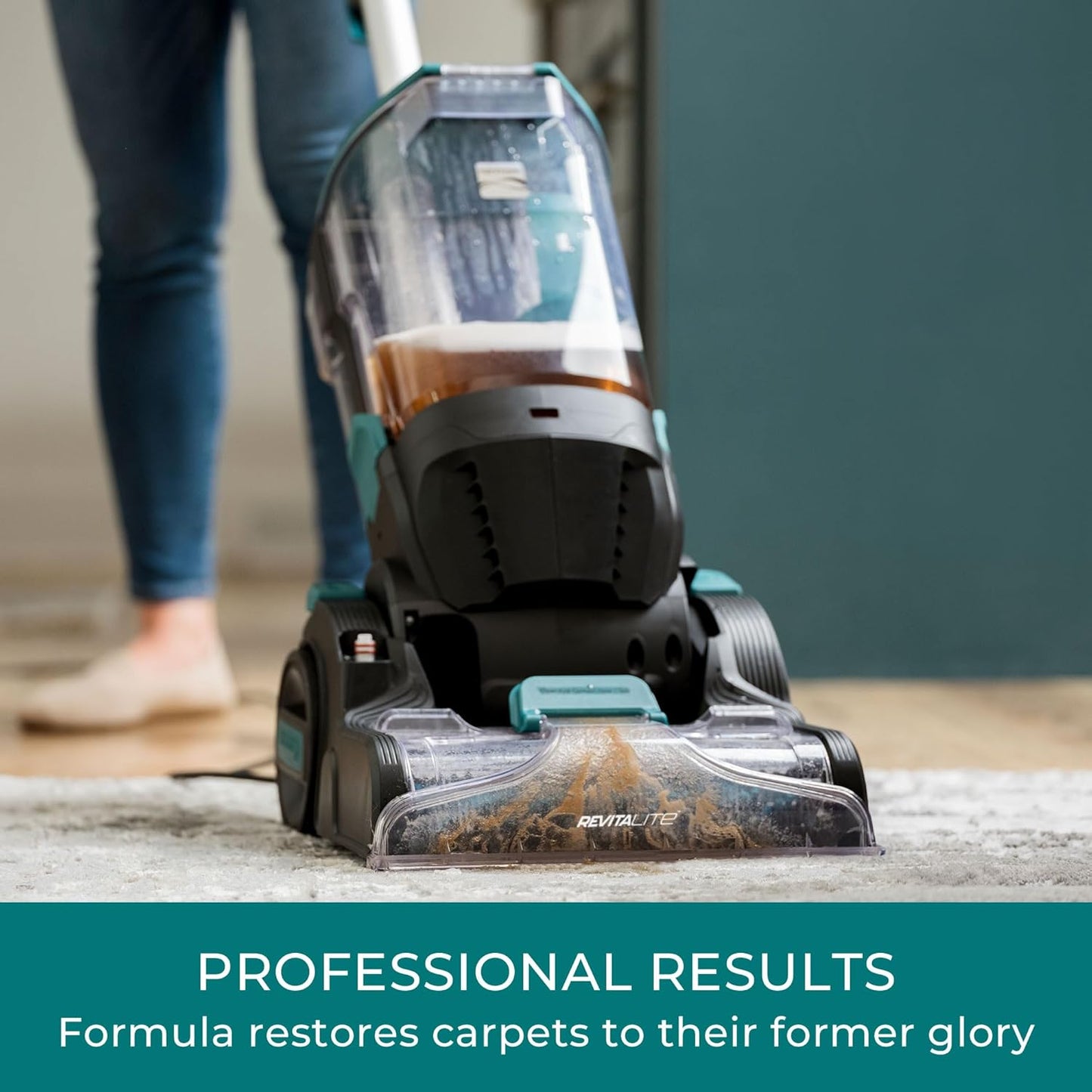 Kenmore KS1010 Deep Clean & Revitalize Pet Carpet Spot Cleaner Formula, 64 Oz for Carpet, Rugs, and Upholstery, Eliminates Pet Stains, Messes and Odors