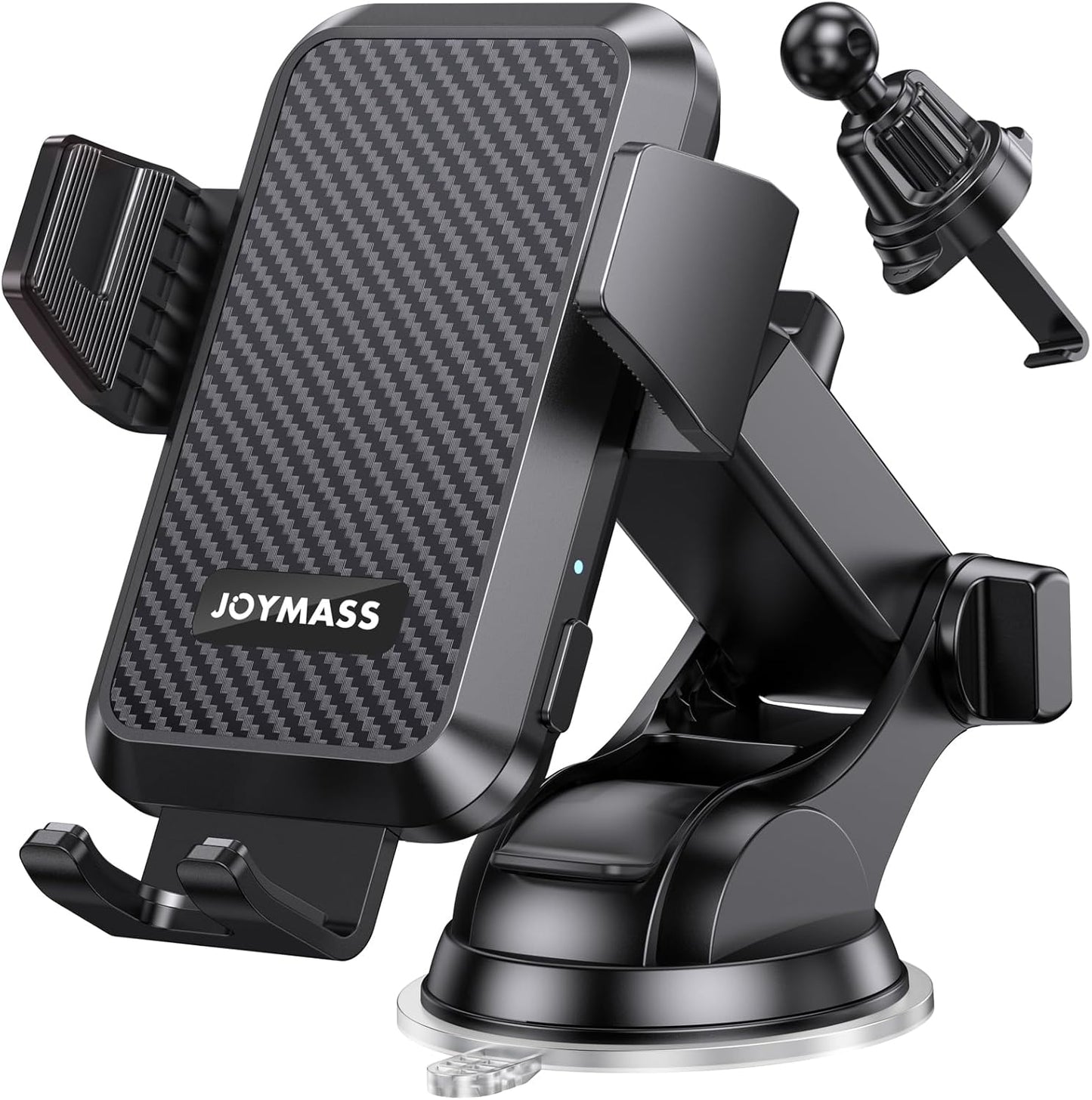 Wireless Car Charger, Phone Holders for Your Car, 15W Auto Clamping Phone Mount Car Accessories for iPhone 16 15 14 13 12 Mini Pro Max 11 XR XS, Samsung Galaxy S24 Ultra S23 S22+ Note 20, etc