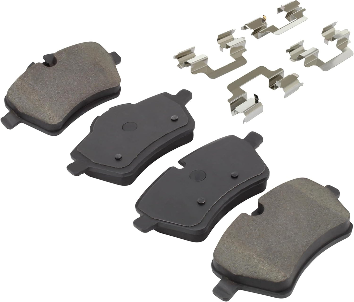 Premium Ceramic Front Brake Pads (1001-1204C) Compatible with Mini Cooper 2006-2015, Mini Cooper Countryman 2011-2016, Mini Cooper Paceman 2013-2016