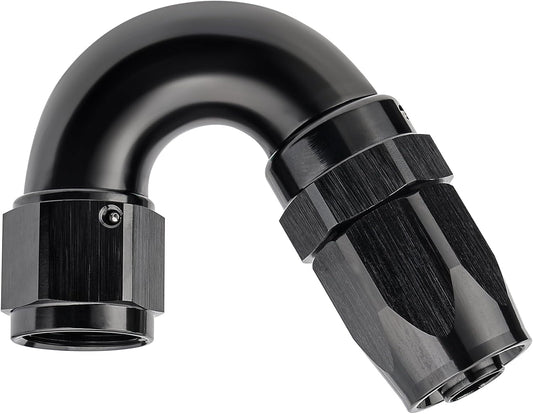EVIL ENERGY 8AN 150 Degree One Piece Full Flow Hose End Fitting Swivel For CPE Braided Hose