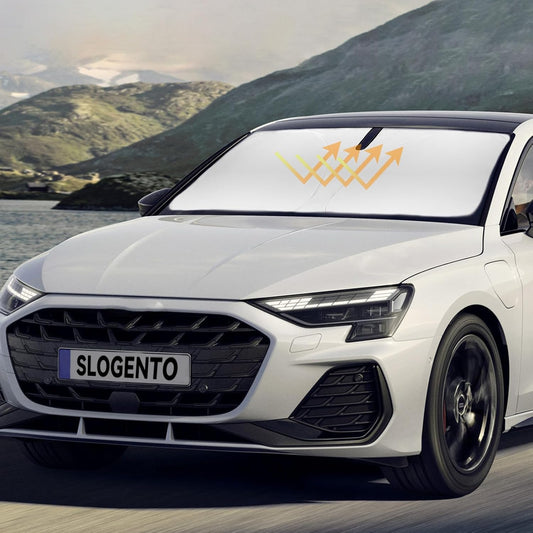 Sun Shade Sunshade for 2021-2023 2024 2025 Audi A3 S3 RS3 Sedan Car Accessories Front Window Shield Custom Fit A3 Windshield Cover Sun Visor Protector Foldable Blocks UV Rays Keep Cooler