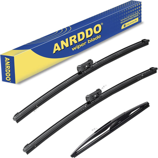 3 wipers Replacement For GMC Acadia 2007-2012 Saturn Outlook 2007-2010 Original Equipment Windshield Wiper Blades Set - 24"+21"+11" (Set of 3) Top Lock