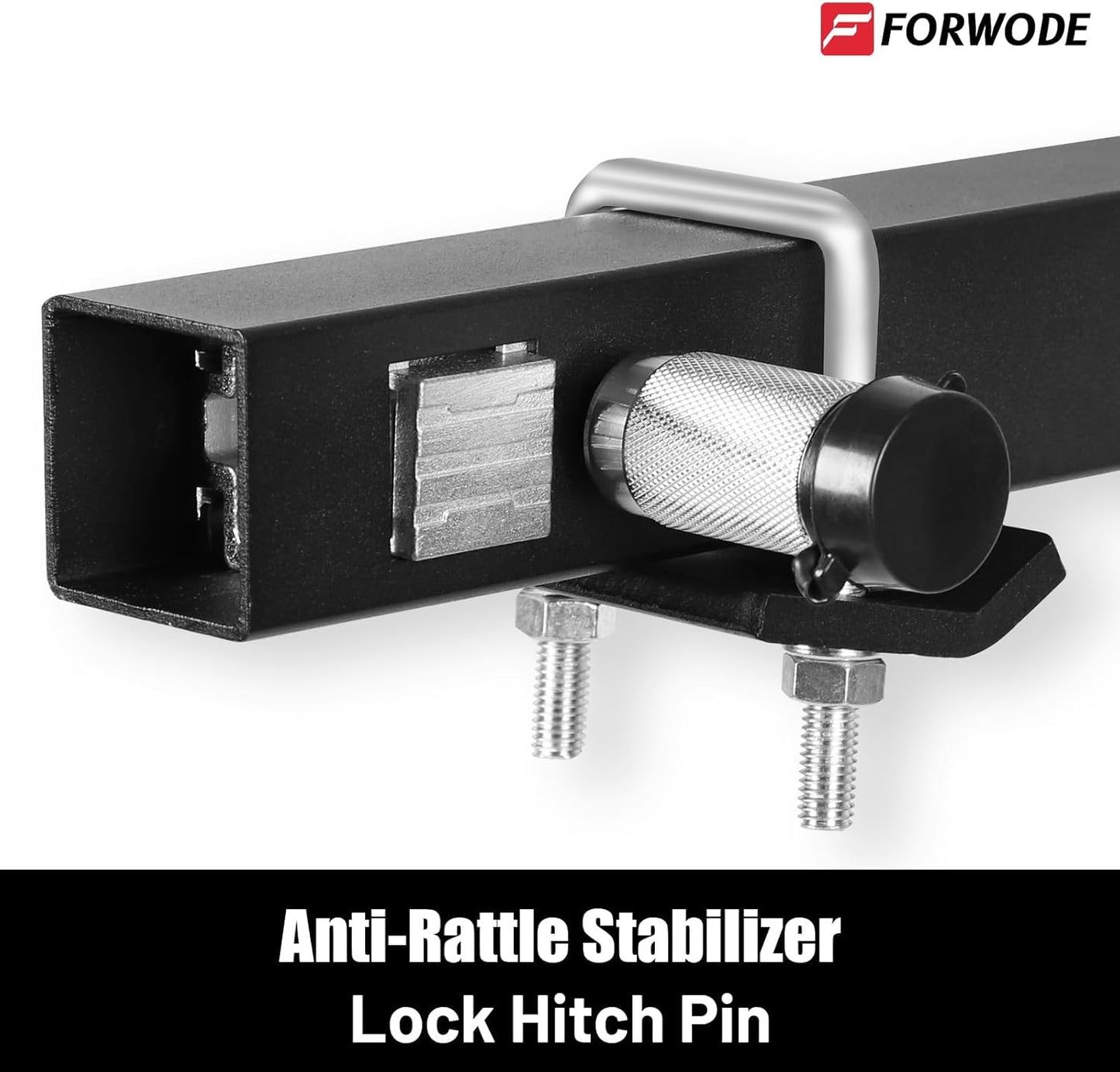 FORWODE Hitch Mount Bike Rack Fits 2 X 80 lbs Bicycle, Platform Bike Rack for Car SUV Truck, Quick Relesed, Foldable Wobble Free, Boat TypeTtire Holder, Locking Hitch, 2 Inch Receiver