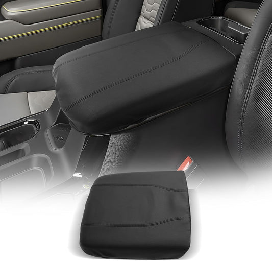 CDEFG for 2024 2025 2026 GMC Sierra EV Center Console Cover Armrest Box Cover Sierra EV Accessories Console Arm Rest Protector
