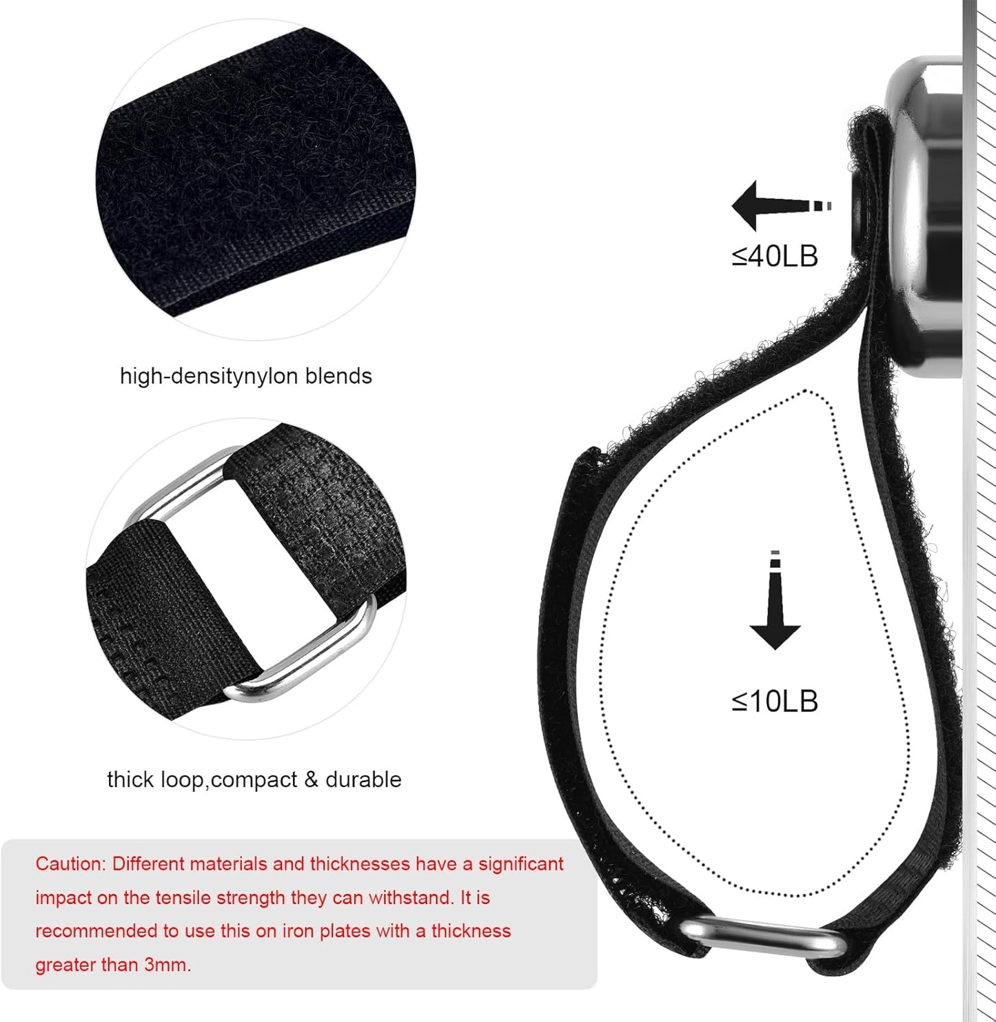 Heavy Duty Magnetic Hooks, Magnetic Tool Holders, 40LBS Magnetic Garage Hooks, for Storing Cables, Ropes, Wires, and Cordless Tools in garages, workshops, Cruise,RVs, and Pickup（4pcs）