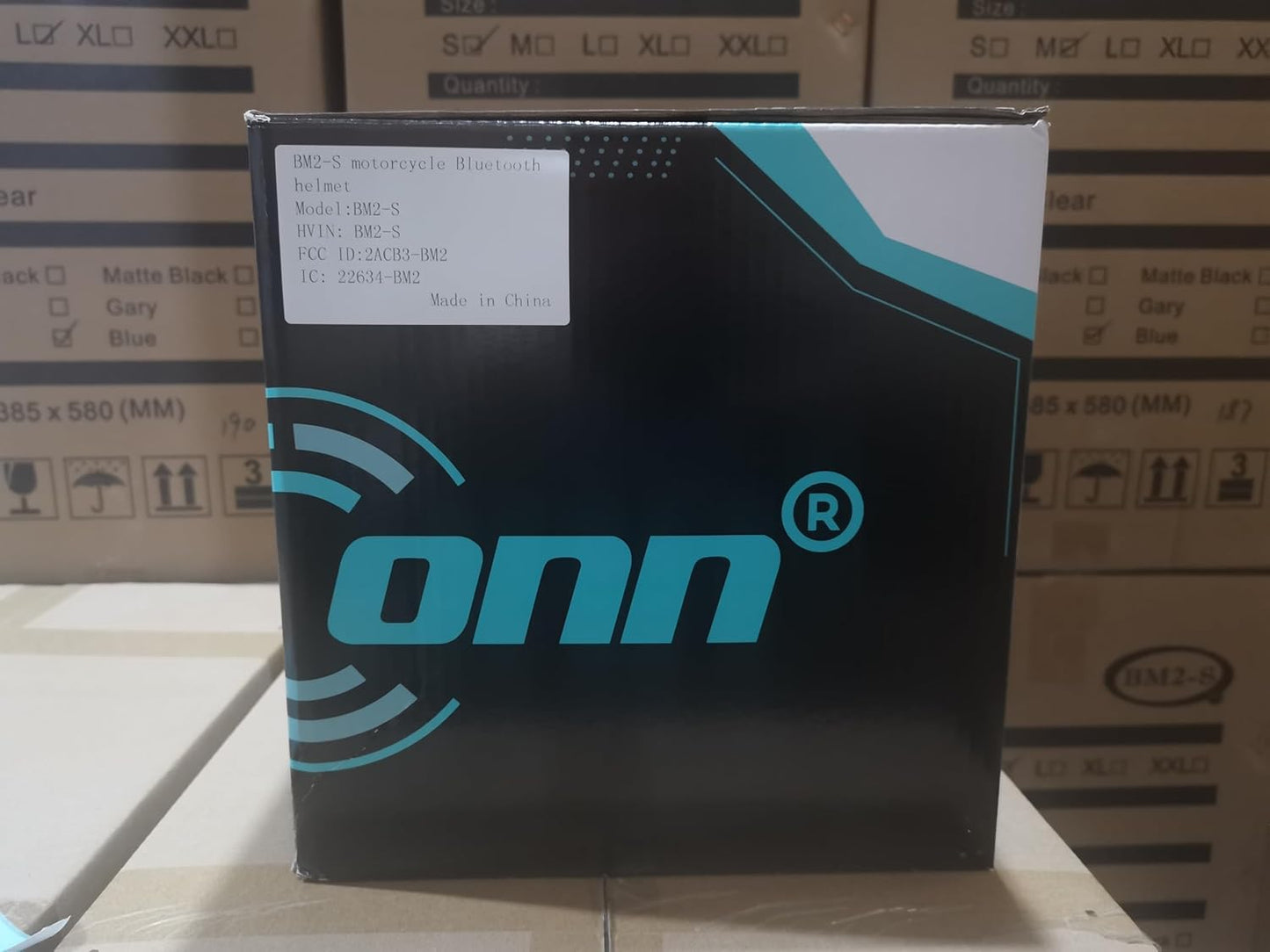 FreedConn BM2-S Bluetooth Motorcycle Helmet, Flip-Up Modular Motorbike Helmet, 500M Connectivity for 2-3 Riders, Voice Dial, Hands-Free Call, MP3, FM, DOT Certified ( Medium, Red)