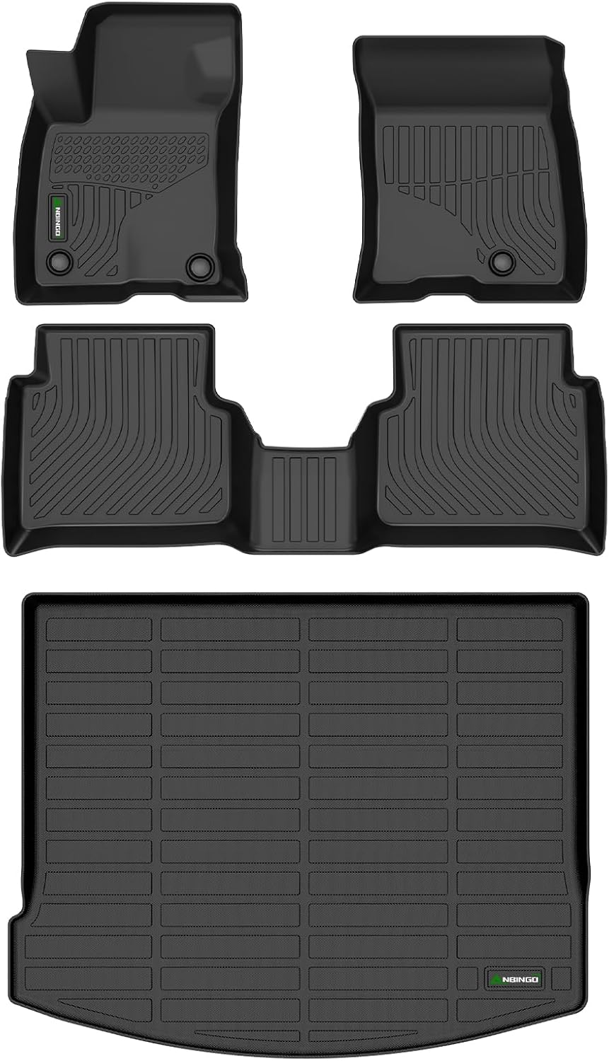 ANBINGO® Floor Mats Fit for Lincoln Corsair 2020-2025(NO PHEV)&Cargo Liner All Weather Mat for Lincoln Corsair TPE Car Matt Rugs for Lincoln Corsair Rubber Trunk Carpet for Corsair Accessories