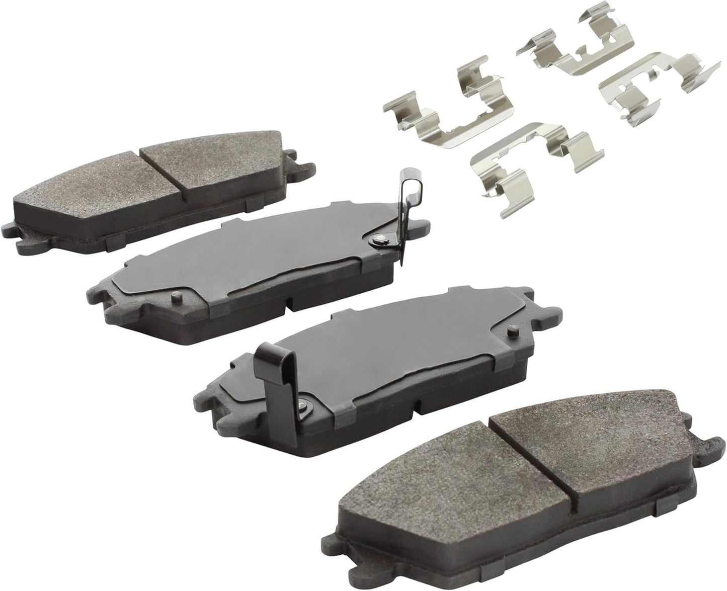 Premium Ceramic Front Brake Pads (1001-0440C) Compatible with 1986-2006 Dodge/Hyundai/Mitsubishi (Accent/Excel/Pony/Precis/Scoupe/Stellar/Verna)