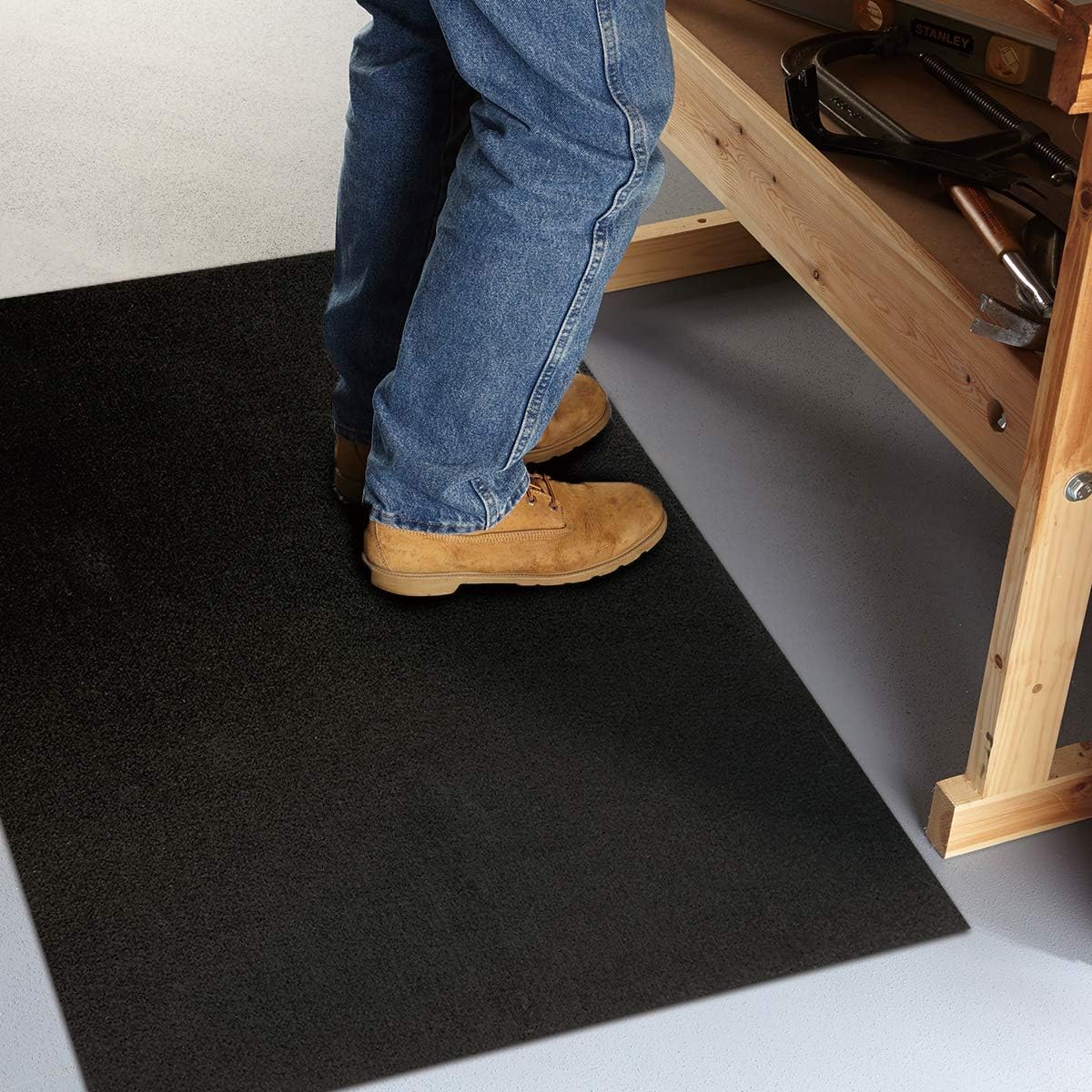 LINLA Premium Absorbent Oil Mat Contains Liquid Garage Floor Mat, Reusable, Washable, Protects Garage Floor or Driveway Surface, Shop,Parking, 30x39 inches