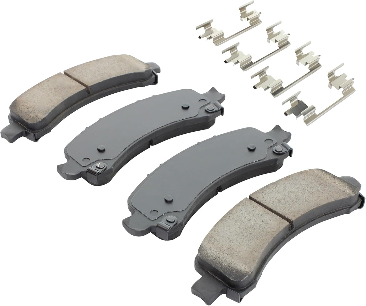 Premium Ceramic Rear Brake Pads (1001-0974AC) Compatible with 2002-2014 Cadillac/Chevrolet/GMC (Avalanche 1500/Escalade/Escalade EXT/Express 1500/Savana/Sierra/Suburban/Tahoe/Yukon)