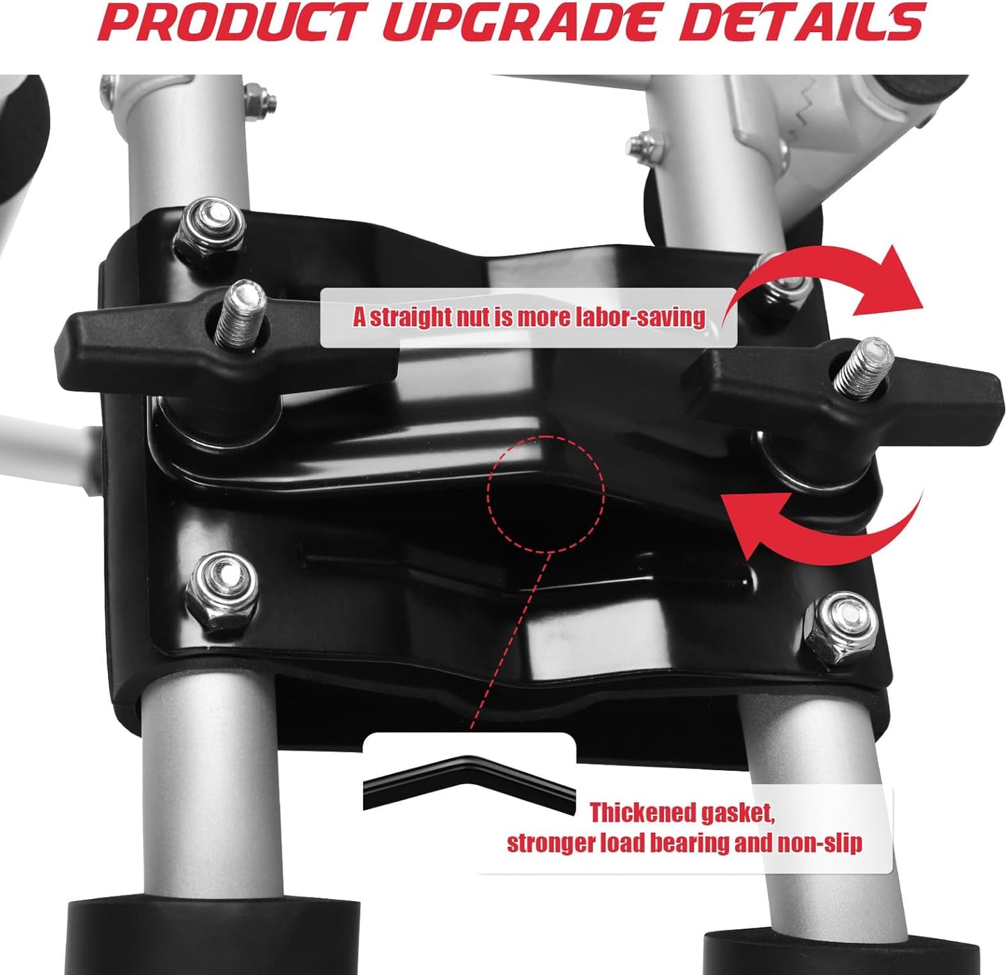 FORWODE Kayak Roof Rack, 2 in 1 Aluminum 2 Pair J-Bar Roof Rack, Folding Adjustable Rack, Weight 160 LBS Heavy Duty Kayak Roof Carrier 2 Kayak, Canoe, SUV, Surfboard on SUV, Car and Truck Crossbar