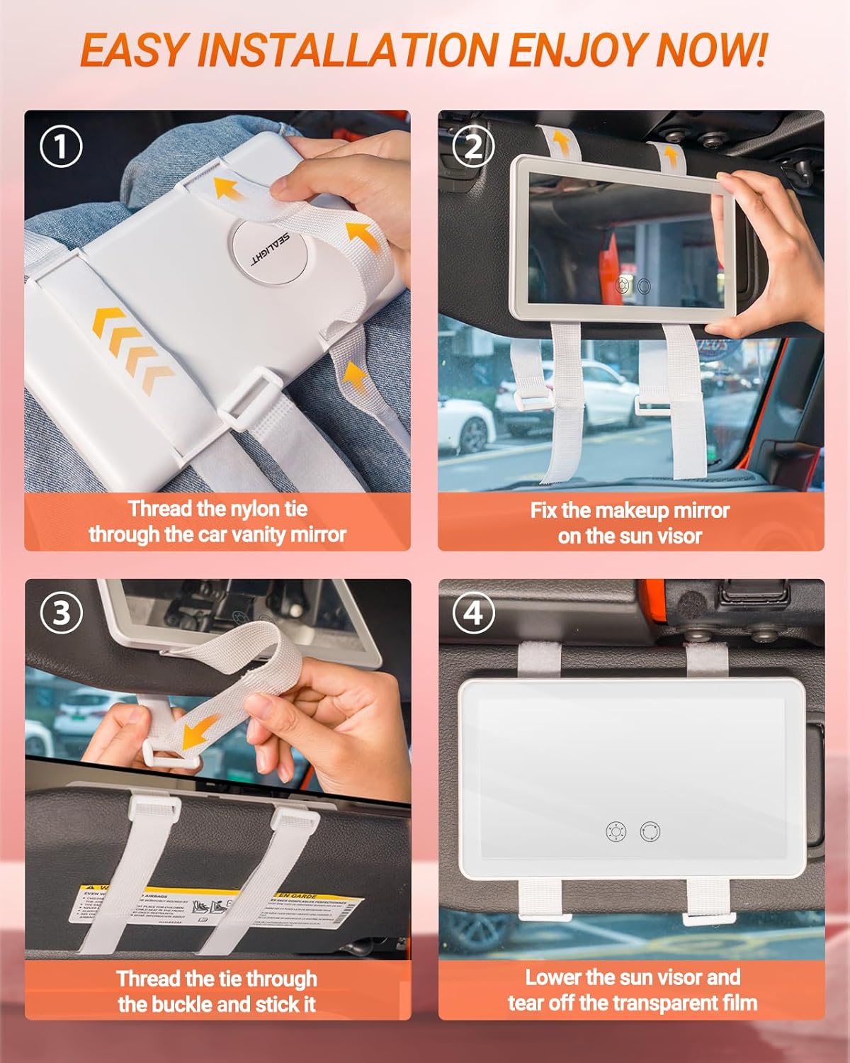 SEALIGHT Car Sun Mirror 250729