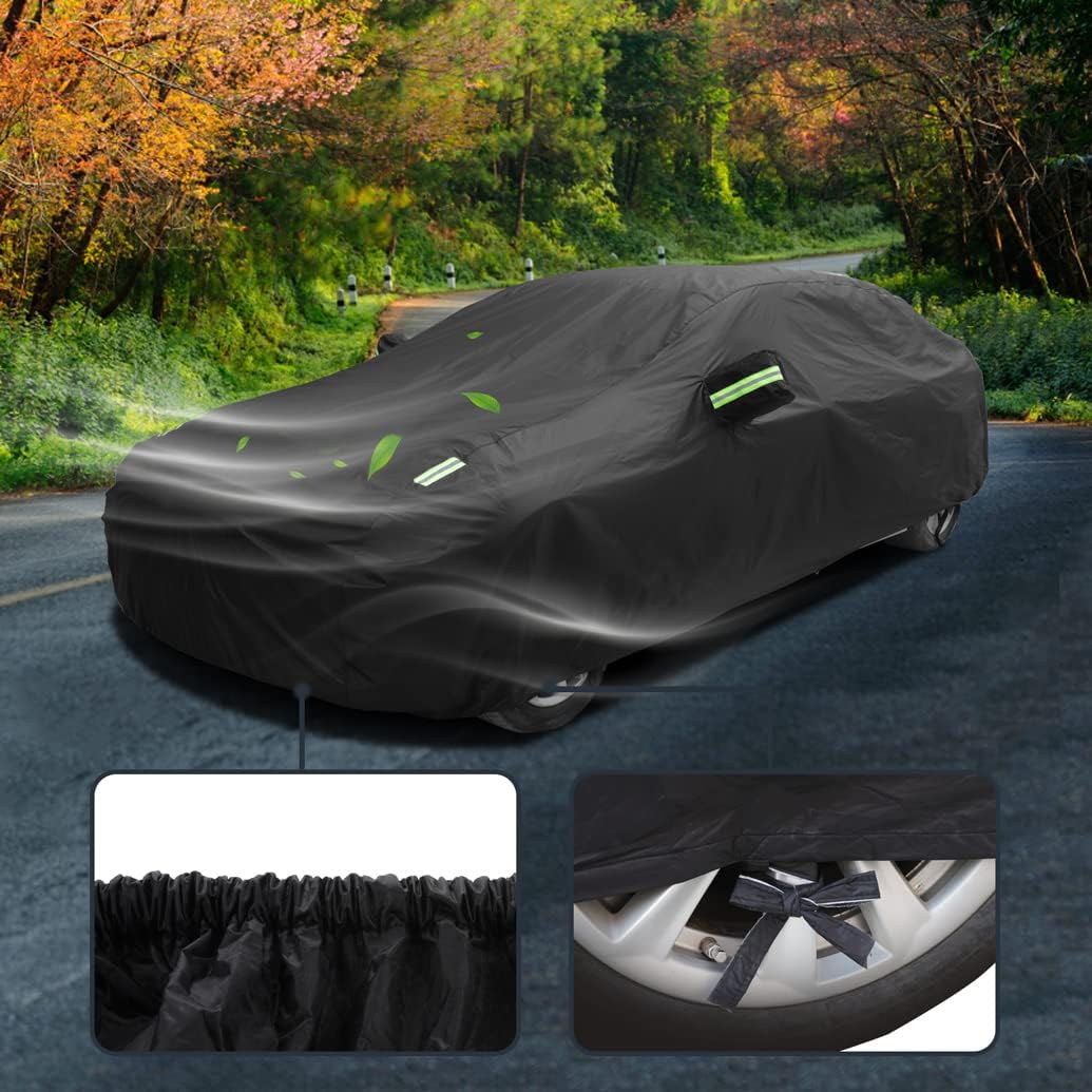 Custom Car Cover Compatible with Lexus GX 2026-2003/TX 2026-2024/LX 1996-2026/RX 2025-2016, All Weather Waterproof Cover with Cotton Lining for GX460 GX470 GX550, Outdoor Rain Sun Snow UV Cover