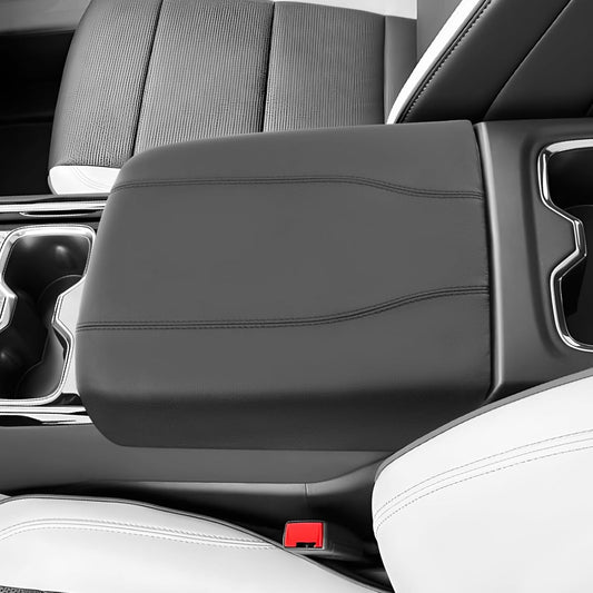 SKTU Upgrade 2024 2025 2026 Chevy Silverado EV Center Console Cover 2024-2026 Silverado EV Armrest Cover Silverado EV Console Pad 2024 2025 2026 Chevy Silverado EV Accessories Center Console Cushion