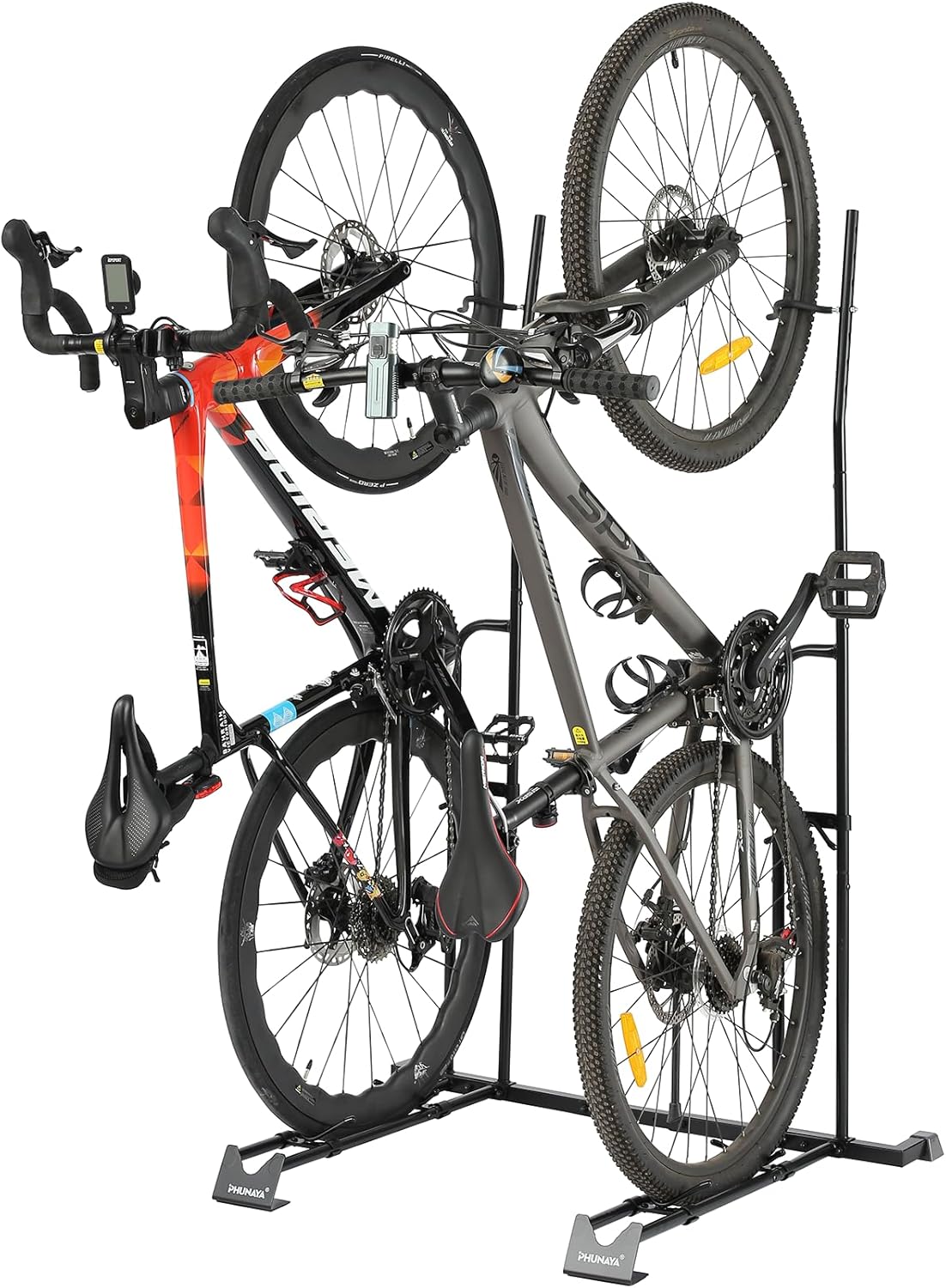 Bike Stand,Vertical Bike Rack For Indoor Bike Storage,Upright Bicycle Stand Floor. (StyleA-2pack)