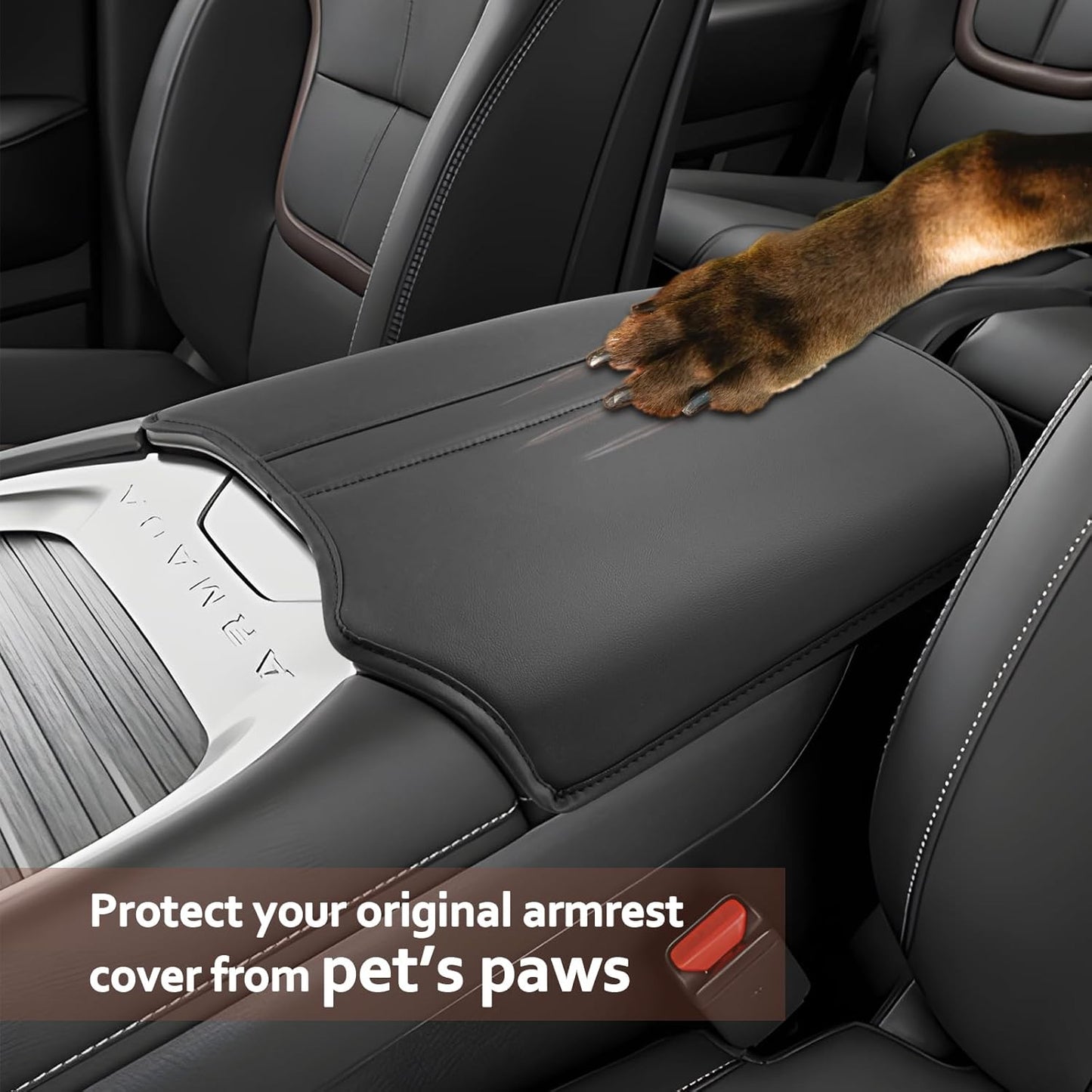 SKTU for 2025 Nissan Armada Accessories Armrest Cover for 2025+ Nissan Armada Center Console Cover Nissan Armada 2025 Accessories 2025 Armada Center Console Cushion Pad