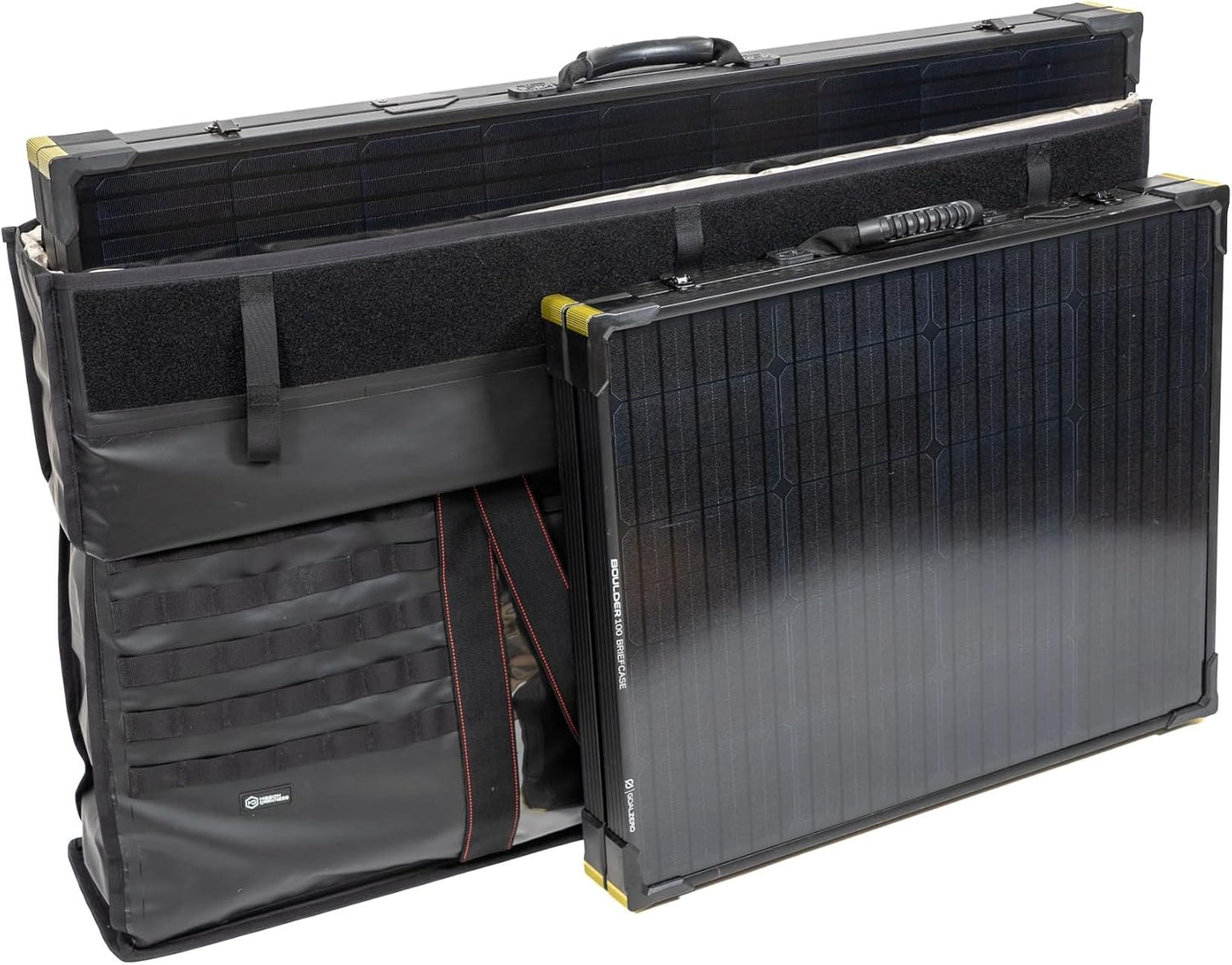 Mission Darkness Dry Shield Eclipse Faraday Bag for Solar Panels & Extra-Large Electronics // Military-Grade RF Shielding Waterproof Case for EMP CME Protection Preppers Personal Security