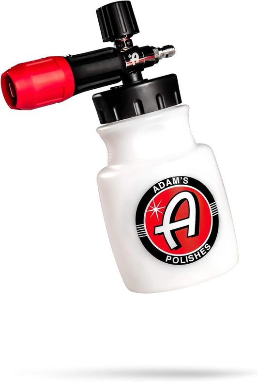 Adam's Polishes Premium Foam Cannon - Soap Sprayer for Car Wash | Sprayer Cannister for Pressure Washer 1/4" Quick Disconnect