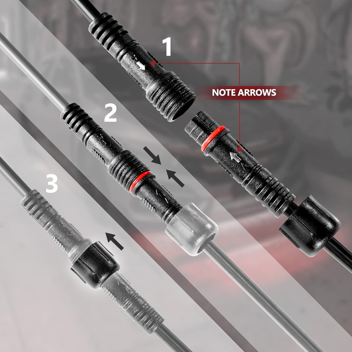 OPT7 Aura Double Row Car LED Lights Interior 6pc with Wireless Remote Control, Multicolor Mode, Sound Active Function Inside Ambient Lighting Kit, Footwell Floor Decor, Charger Adapter 12V