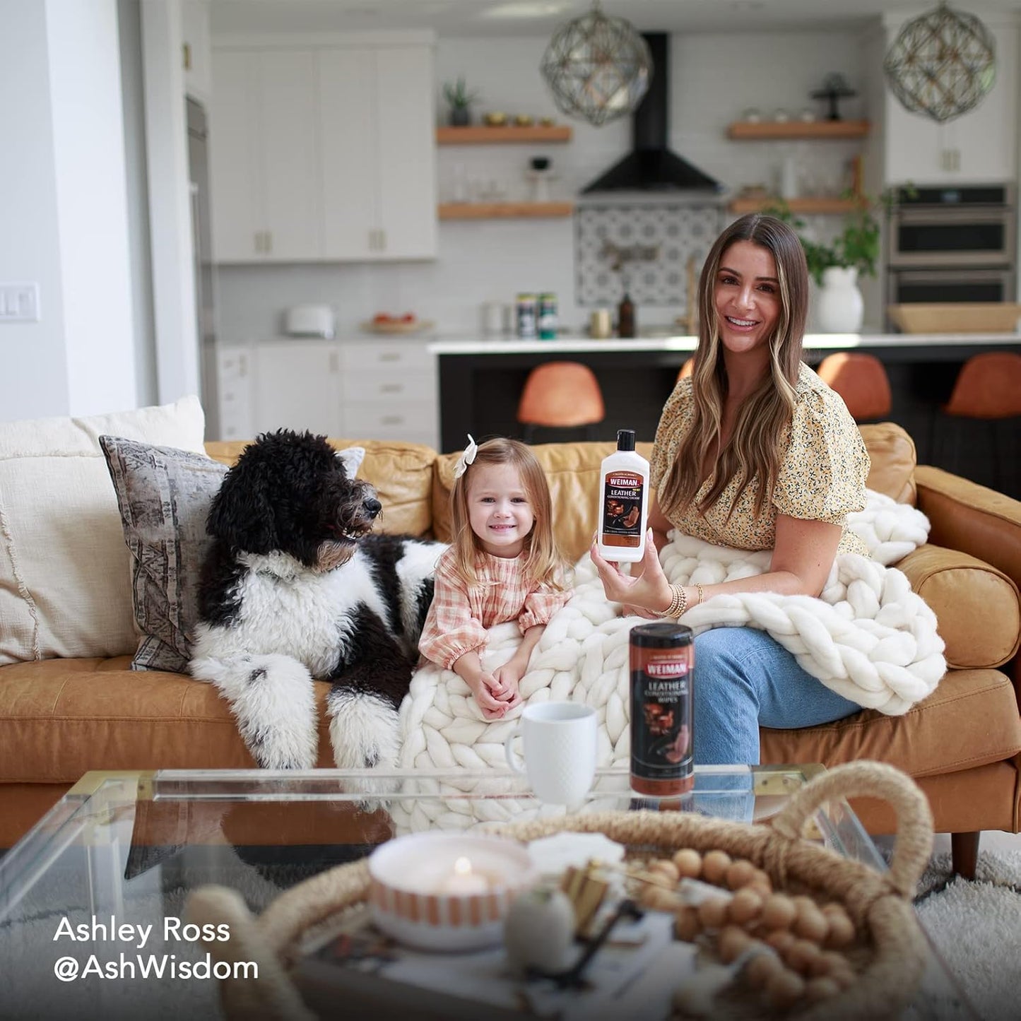 Weiman 3 in 1 Deep Leather Conditioner Cream (2 Pack) - Restores Leather Surfaces - Use on Leather Furniture, Car Seats, Shoes, Bags, Jackets, Saddles