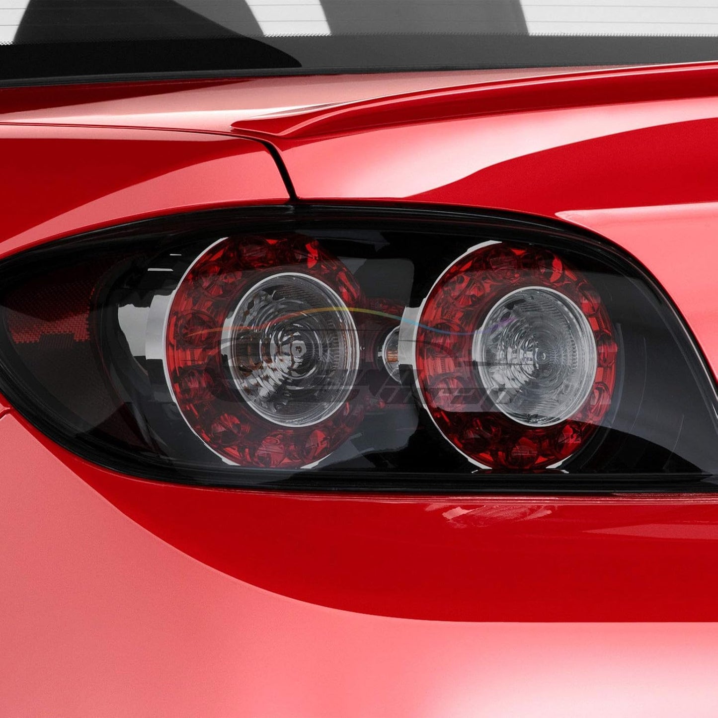 EZAUTO WRAP Free Tool Kit 12"x120" (1FT x 10FT) Glossy Medium Black Smoke Headlight Taillight Fog Light Side Marker Vinyl Tint Film Self Adhesive