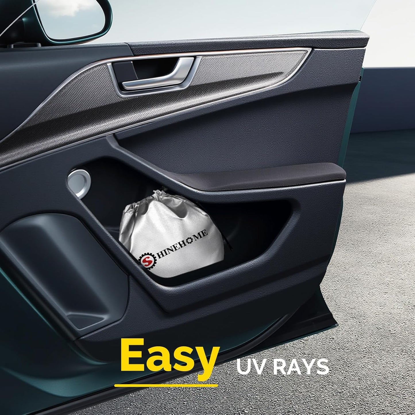 Car Windshield Sun Shade Compatible with 2012 2013 2014 2015 2016 2017 Toyota Camry Accessories Foldable Front Window Sunshade Custom Windshield Cover Sun Visor