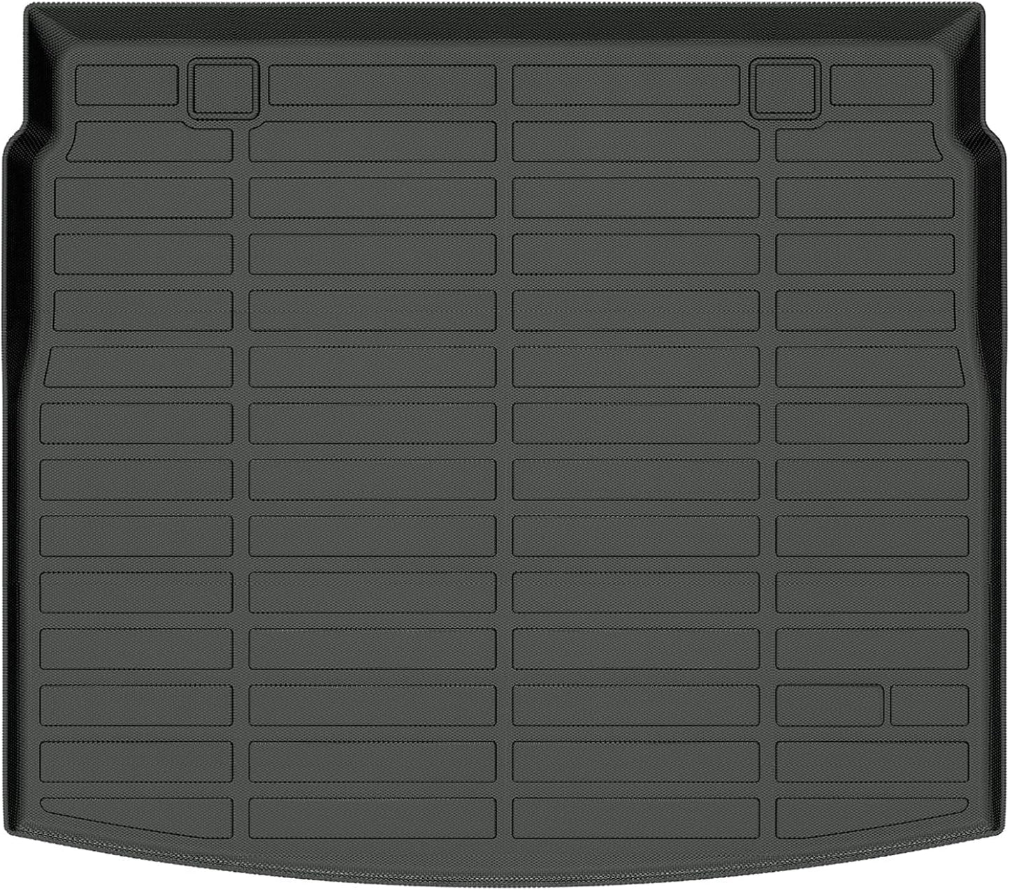 Auxko All Weather Cargo Liner Fit for Honda CR-V(Include Hybrid) 2023 2024 2025 2026 Upper Position TPE Rubber Trunk Mat CRV Accessories All Season Guard Odorless Anti-Slip Cargo Mat Black