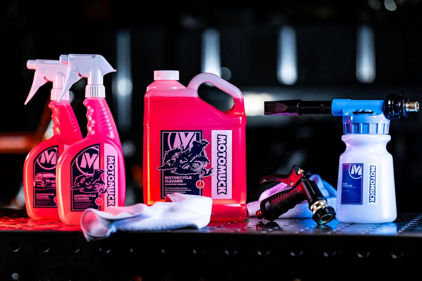 Motomuck-PH Neutral Nano Tech Motorcycle cleaner - Bike Cleaner - Safe On All Surfaces and All Types of Motorcycle- (32 oz Bottle)