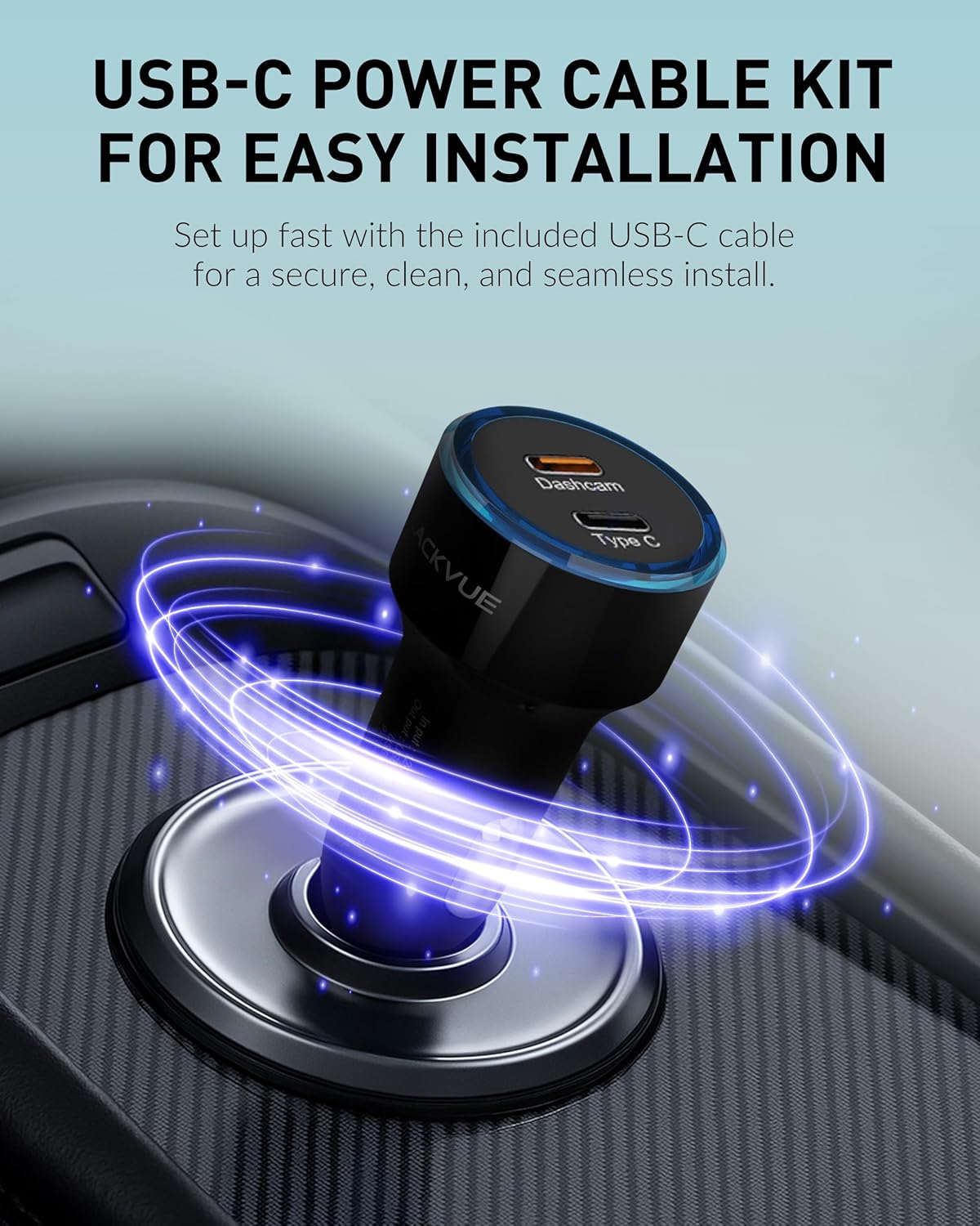 BlackVue DR770X II 2CH Dash Cam – Dual Full HD Front & Rear, Enhanced Visual Clarity, Fast Boot, USB-C for Seamless Installation, Effortless Video Playback via Wi-Fi, Smart Parking Mode (256GB)