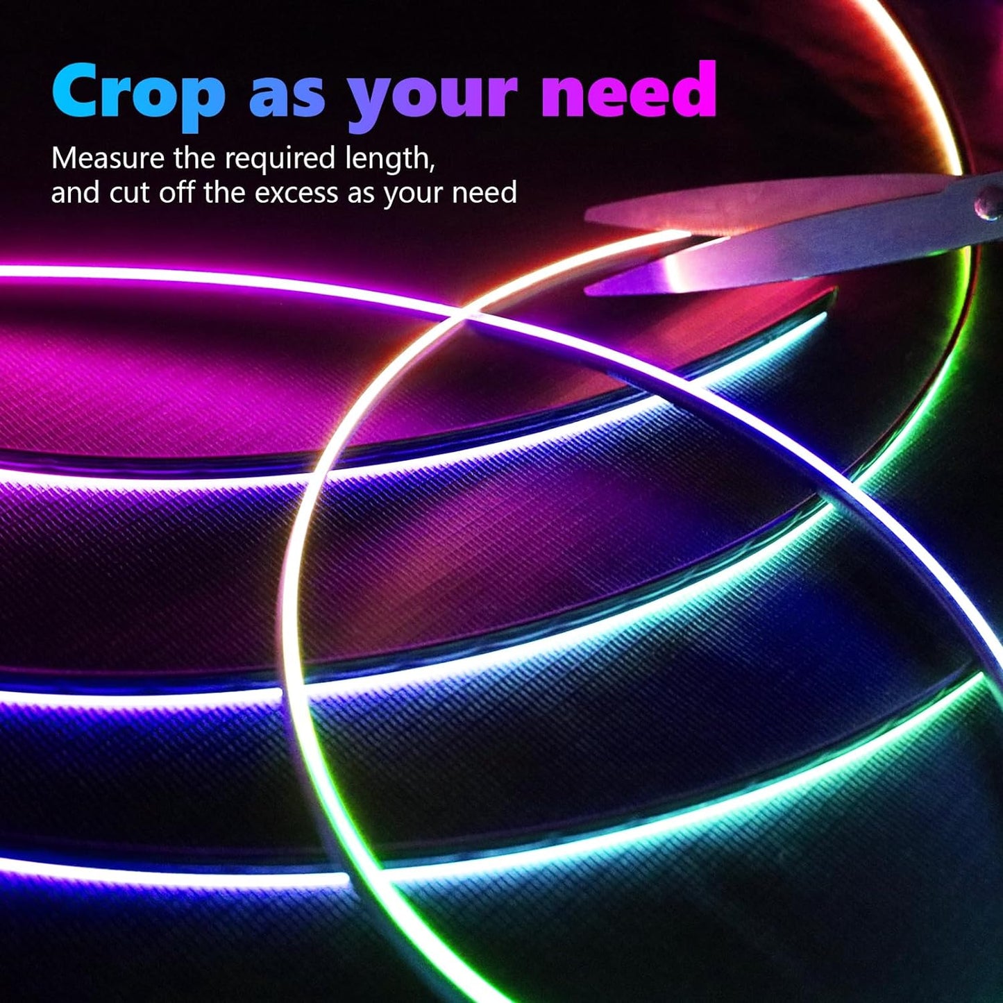 Acrylic Interior Car LED Strip Light, Car Neon Light with APP Control,16 Million Dreamcolor Sound Activated Car Accessories Car Ambient Light Kit with RGB 18 in 1 and 213 Modes 175 inches 593 LED