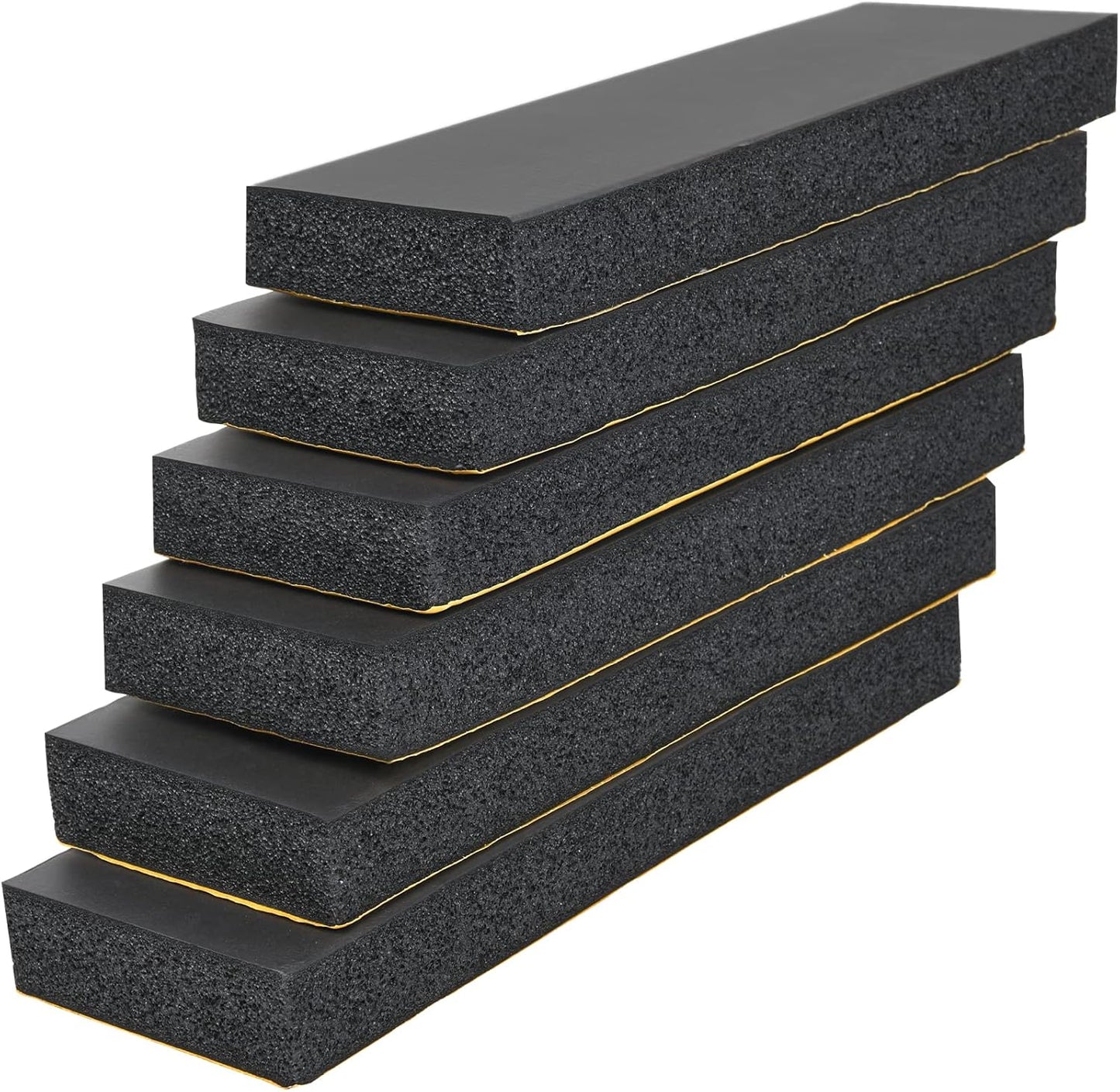 Garage Wall Protector Bumper Guards - 6 Pack Universal 1-3/16" Thick Car Door Edge Guard Self-Adhesive Comprehensive Protection EVA Foam Scratch Prevention Padding for Warehouse Parking Narrow Garage