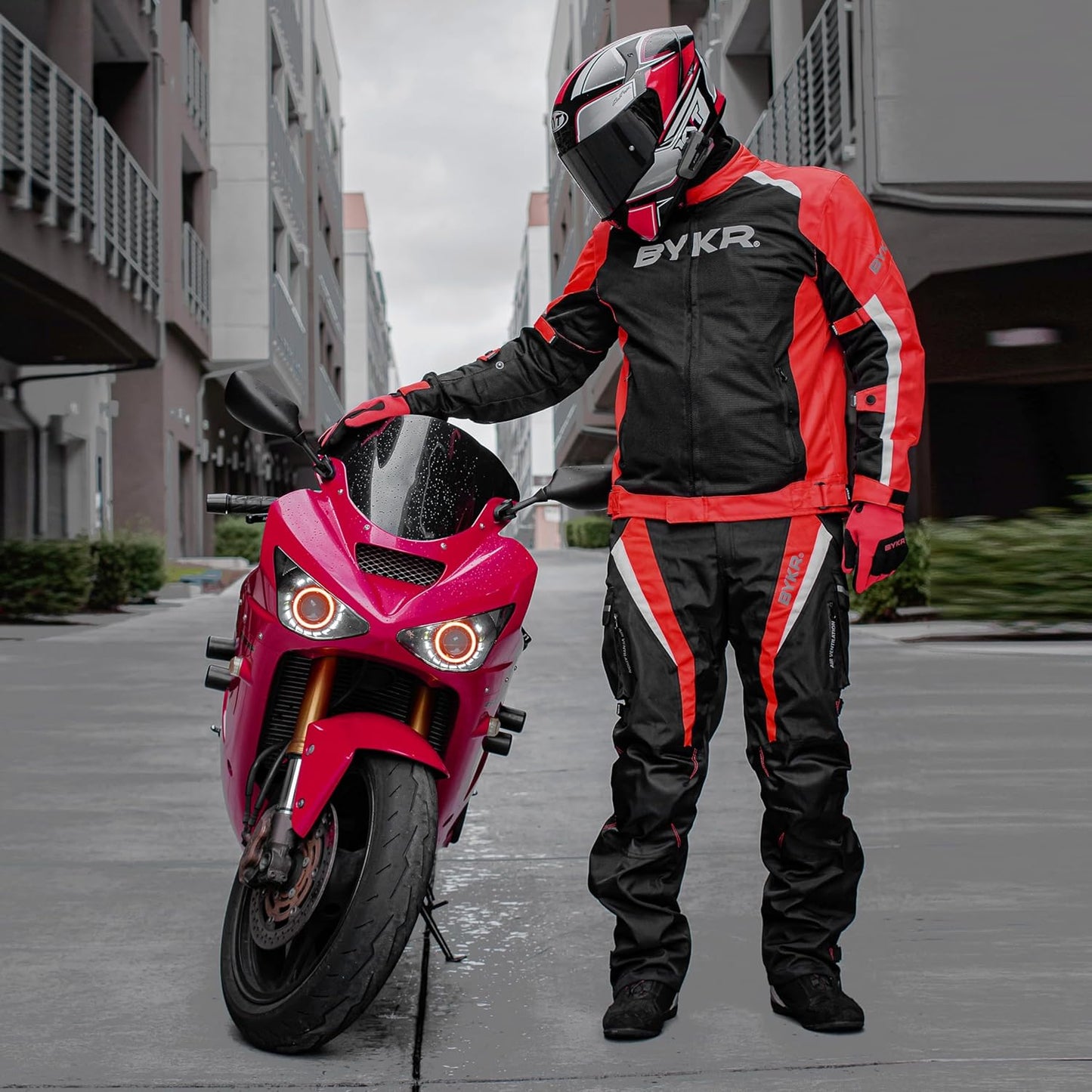 BYKR All-Weather Motorcycle Gloves for Men & Women – Protection for Dirt Bike, BMX, MX, and ATV Riding