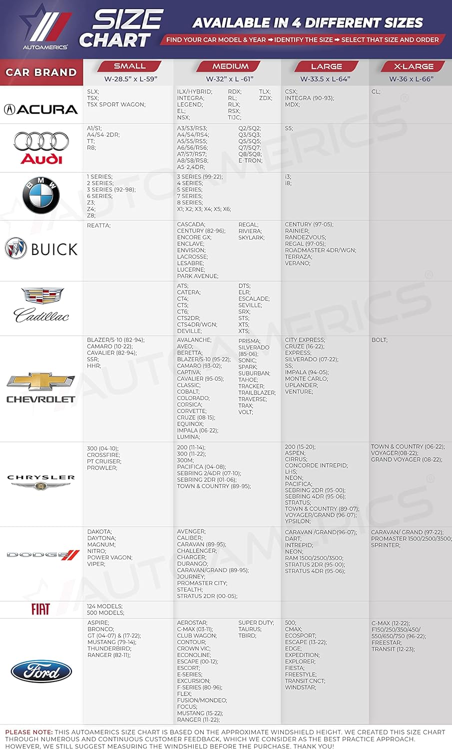 Autoamerics Truck Windshield Sun Shade with Storage Pouch & Anti-Slip Dash Pad - Foldable Grunge B&W USA Flag Design - Fits Most SUVs & Trucks - Reflective 230T Material | X-Large (66 x 36 inches)