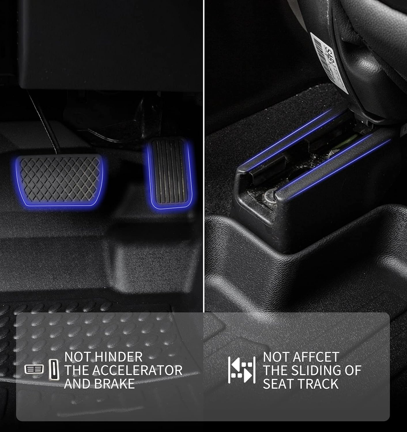 KELCSEECS Floor Mats & Cargo Liner Custom for 2025 2024 2023 2022 2021 2020 Nissan Sentra All Weather Floor Liners Car Mats Cargo Mat Nissan Sentra Floor Mats Trunk Mat Accessories Trunk Liner