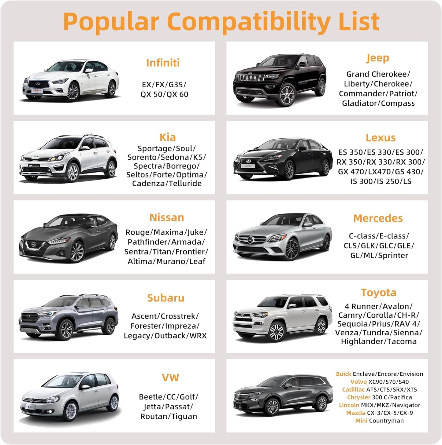 Elantrip 2PCs Front Car Seat Covers Leather Car Seat Protector Universal fit for Most Cars SUVs and Trucks Water Proof Seat Protector Whiskey Color