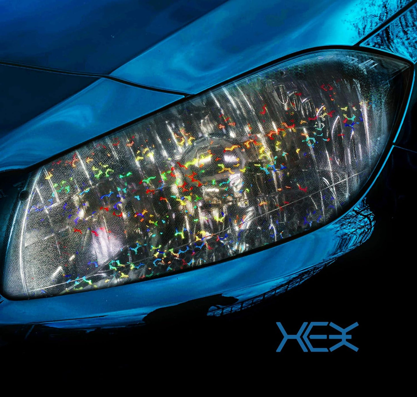 VViViD Bio Pulse HEX+ Smoke Air-tint headlight taillight tint extra large roll (17.9x 60")