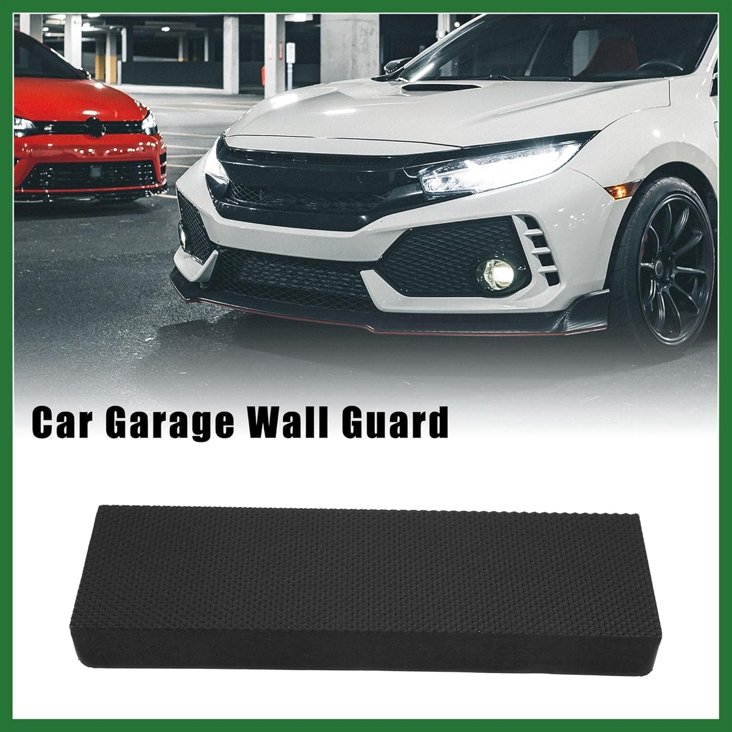 Motoforti 30x10x3cm Car Garage Wall Guard Door Bumper Protector Anti Collision Waterproof Foam for Warehouse Garage Parking Assist Long-Lasting