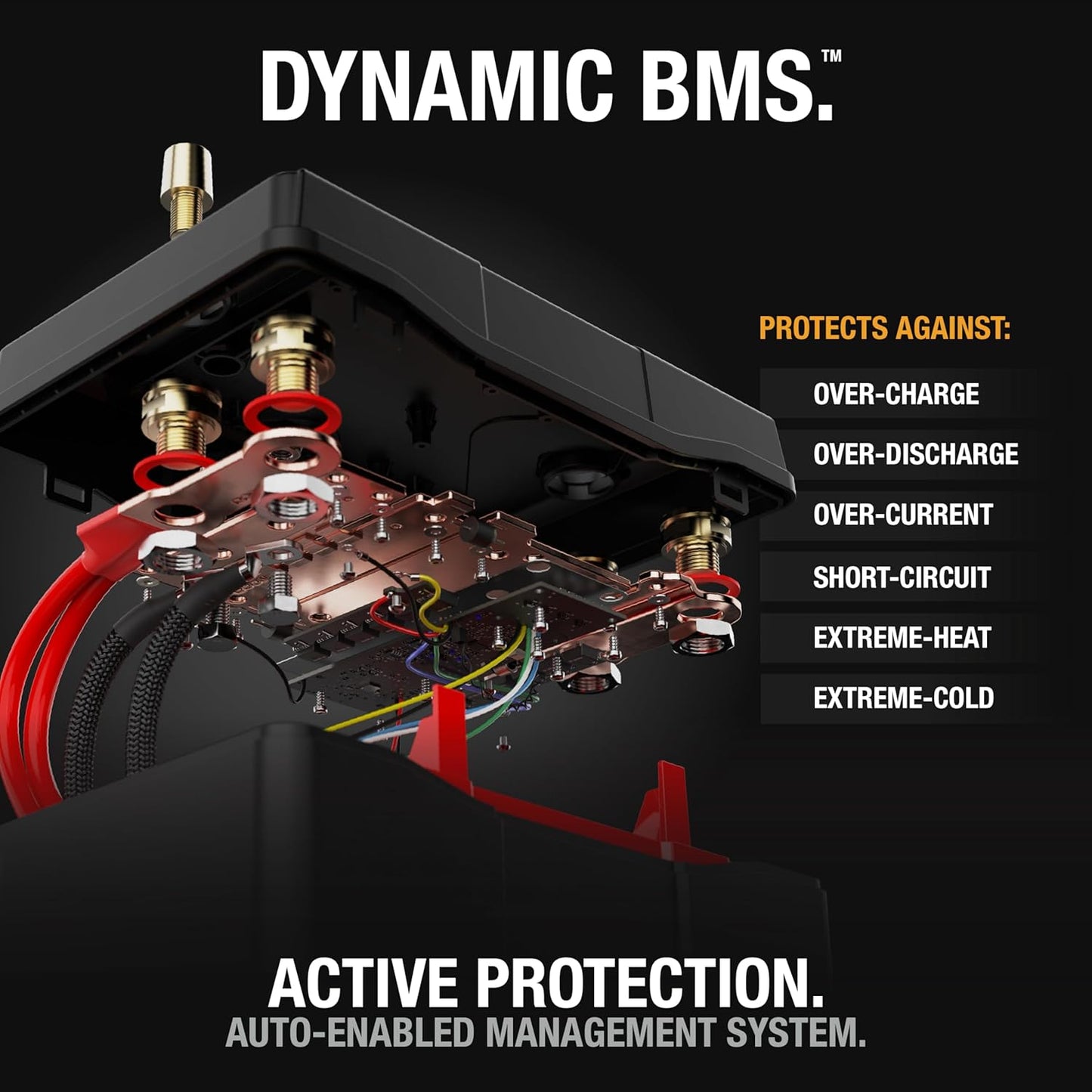 NOCO Lithium NLX27: 12V Dual-Purpose LiFePO4 Lithium-Ion Battery - 100Ah Deep-Cycle and 1400A Group 27 Starter Battery - UL Listed - Built-In Dynamic BMS